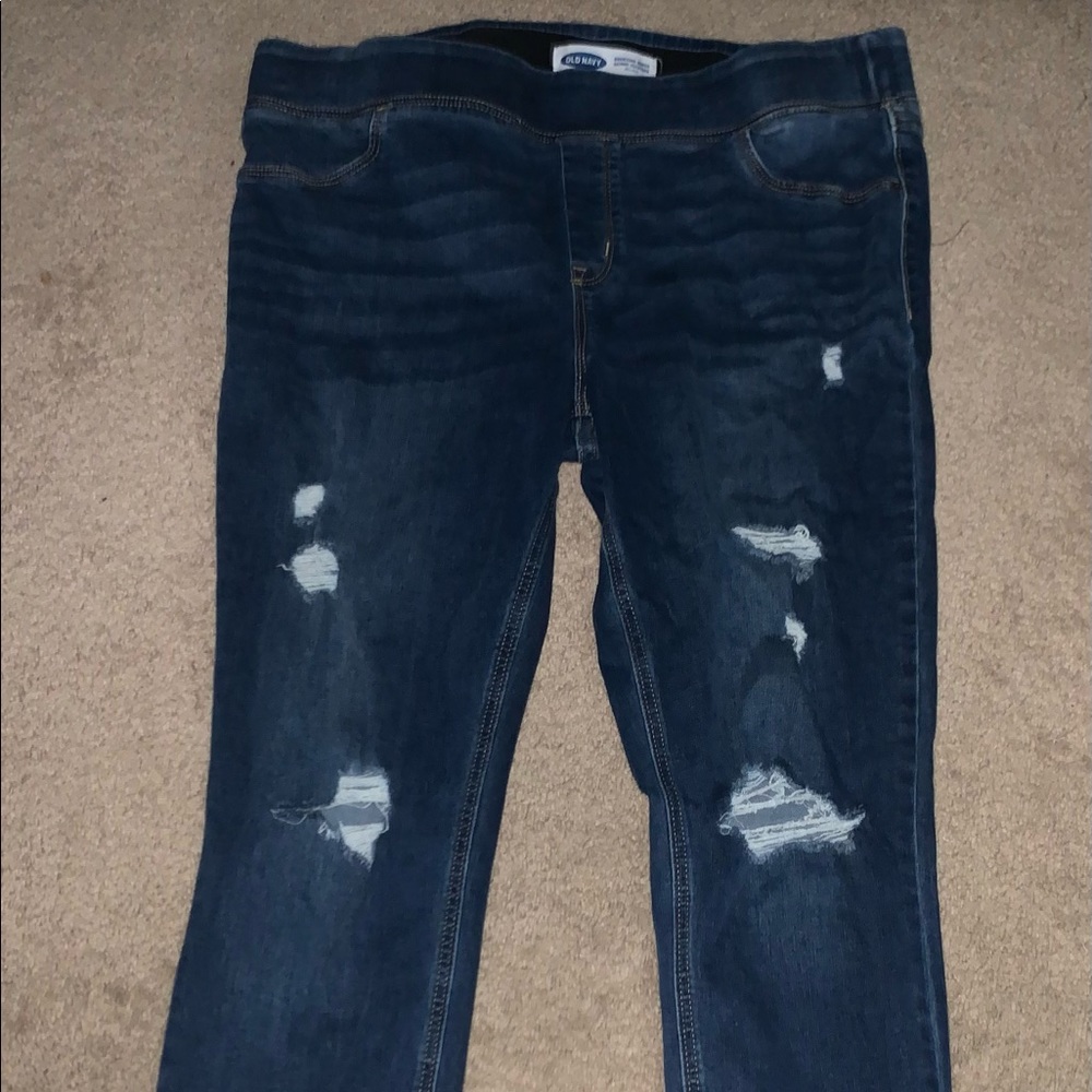 New Old navy ripped jeggings